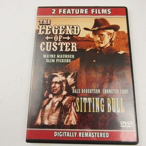 The Legend of Custer and Sitting Bull - 2 Feature Films‎ - DVD - Western